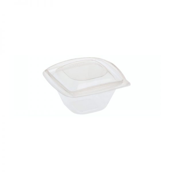 Salatschale quadratisch inkl. Deckel